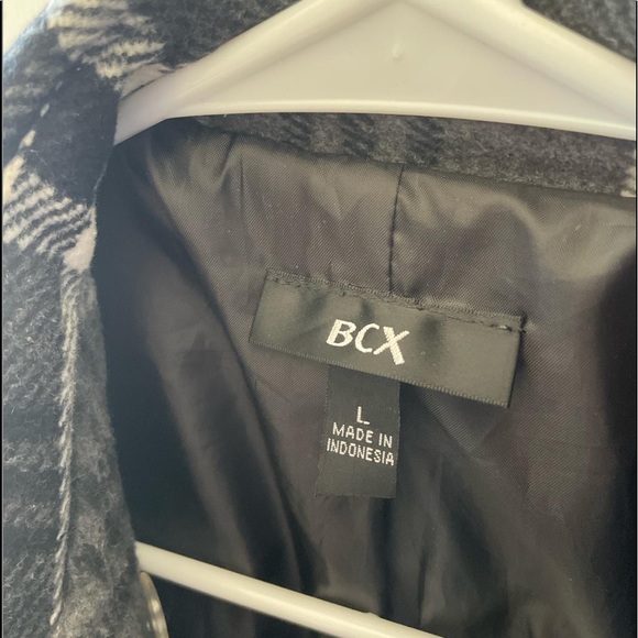 grey black and white BCK jacket/coat - Picture 4 of 4